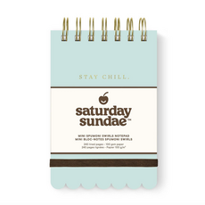 Mint Chip Mini Spumoni Swirls Notepad