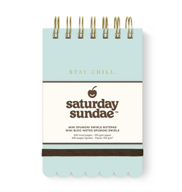 Mint Chip Mini Spumoni Swirls Notepad