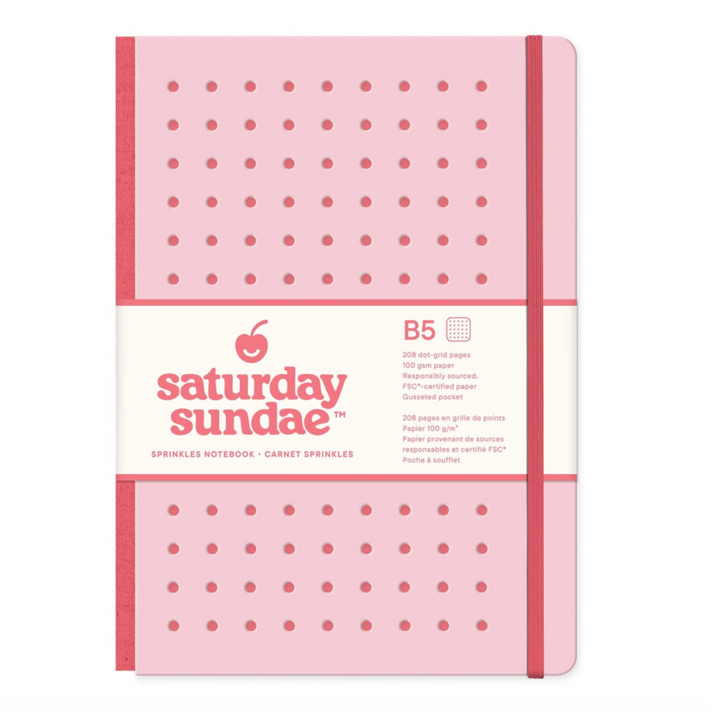 Bubble Gum Sprinkles Notebook