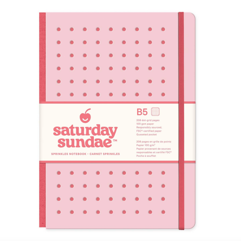 Bubble Gum Sprinkles Notebook