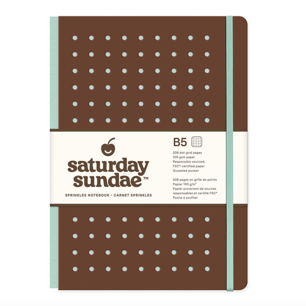 Mint Chip Sprinkles Notebook