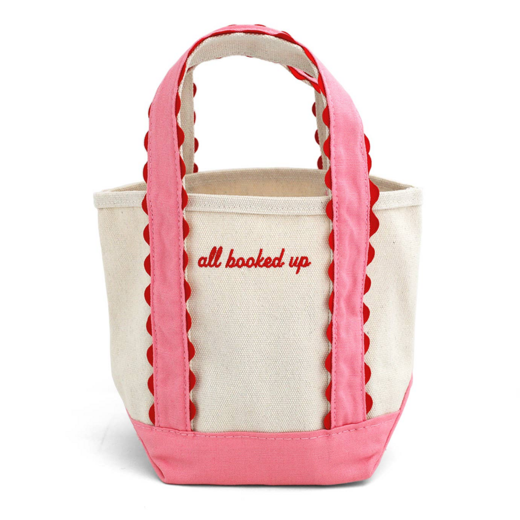 All Booked Up Mini Boat Tote
