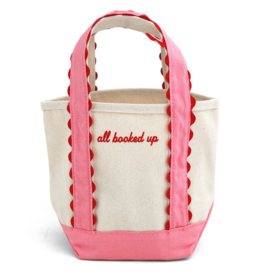 All Booked Up Mini Boat Tote