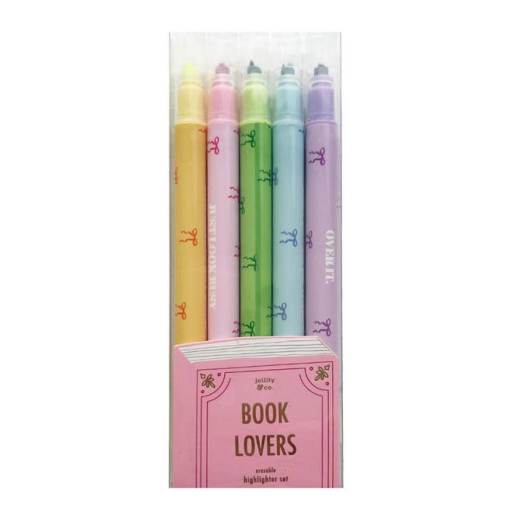 Book Club Erasable Highlighter Set