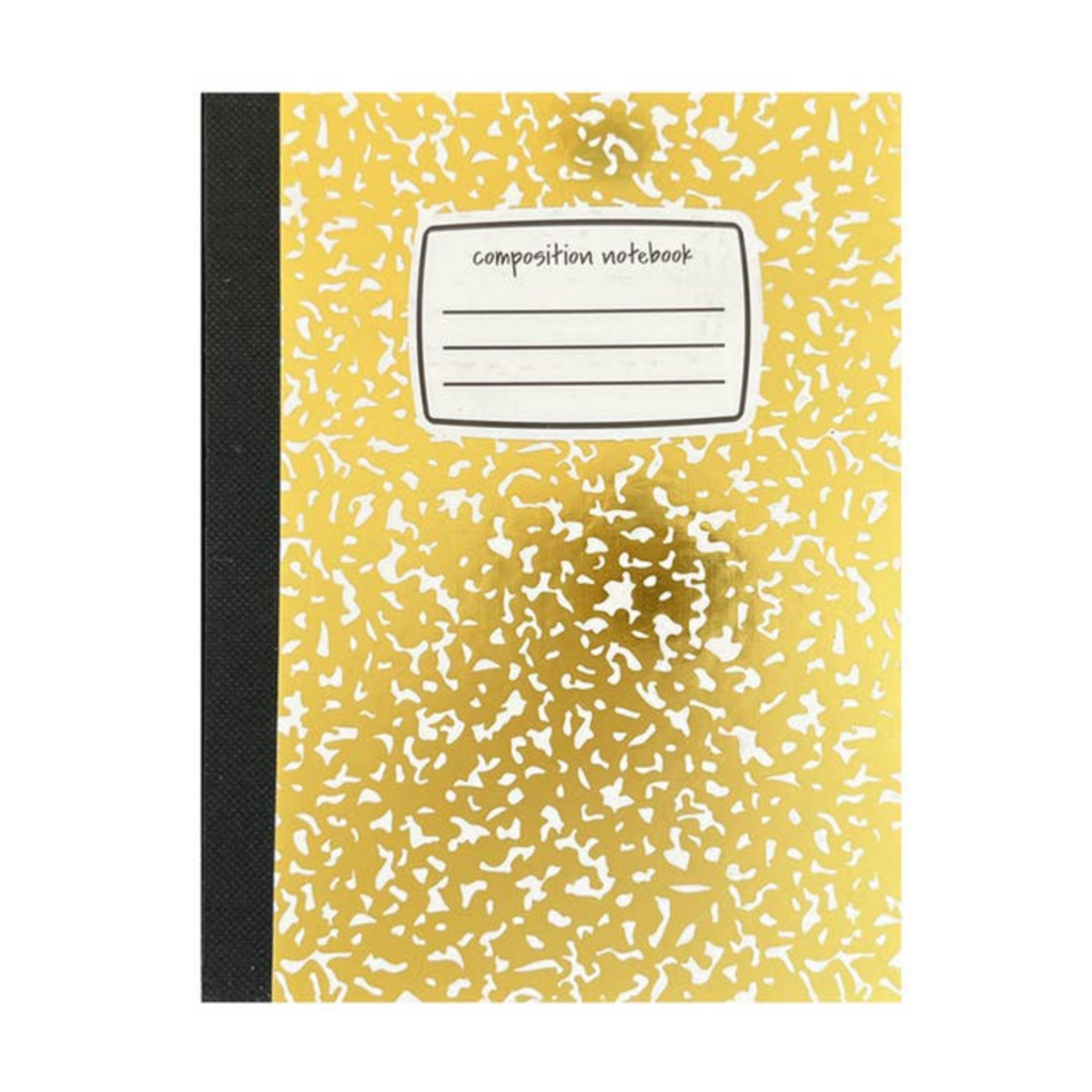 Gold Mini Composition Notebook