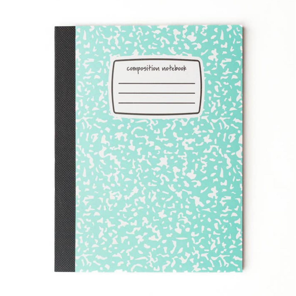 Mint Mini Composition Notebook