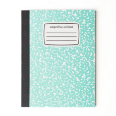Mint Mini Composition Notebook