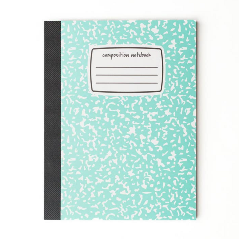 Mint Mini Composition Notebook