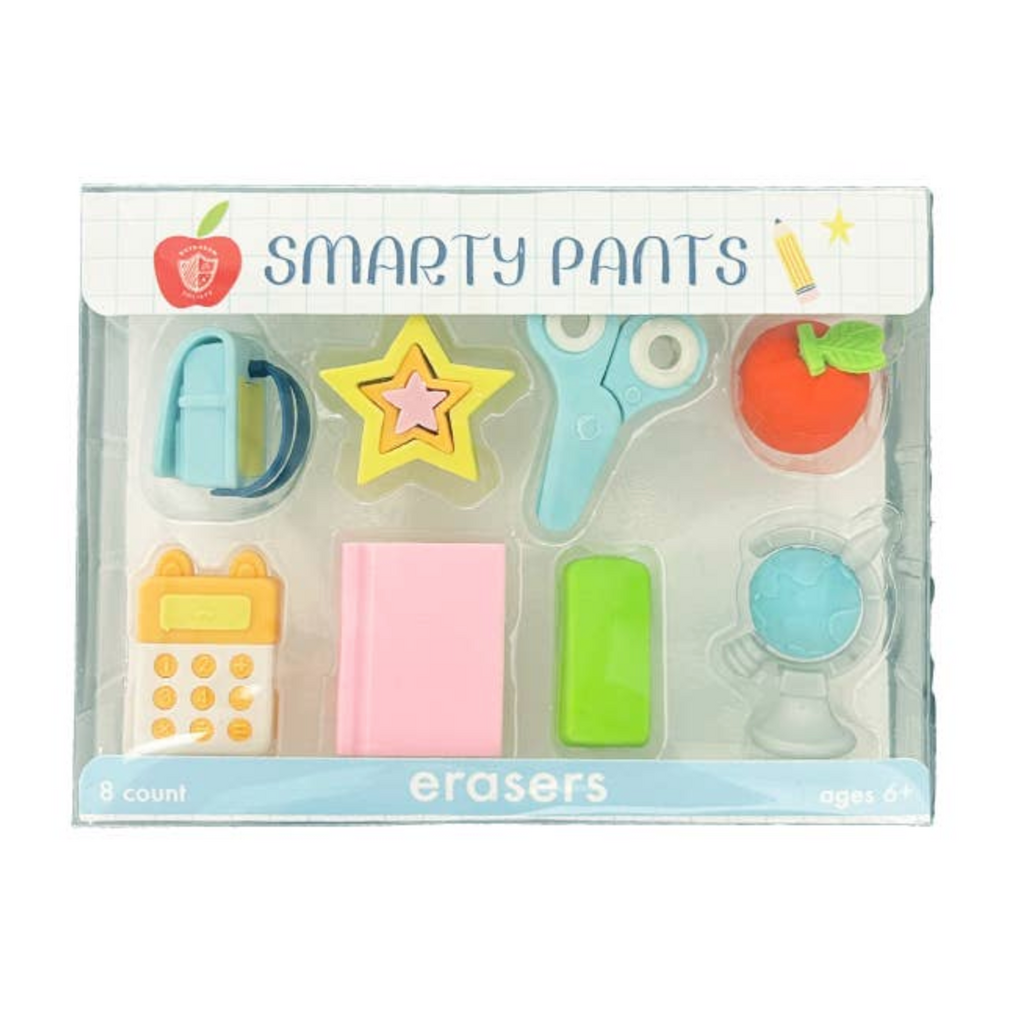 Smarty Pants Eraser Set