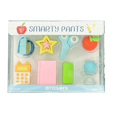 Smarty Pants Eraser Set