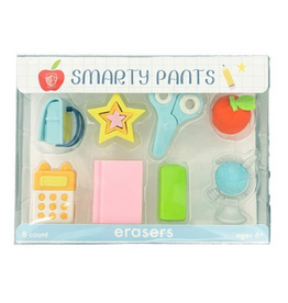 Smarty Pants Eraser Set