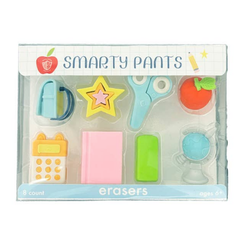 Smarty Pants Eraser Set