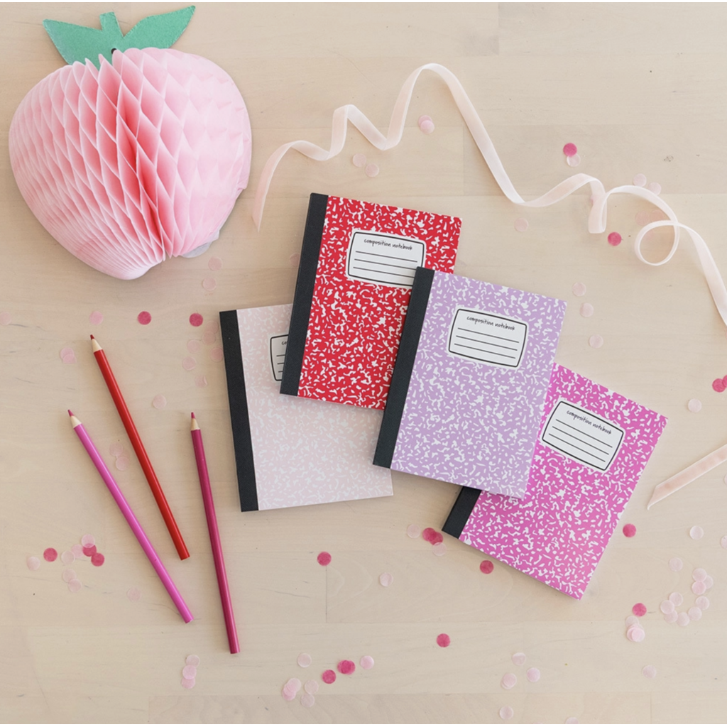 Cerise Mini Composition Notebook