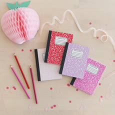Cerise Mini Composition Notebook