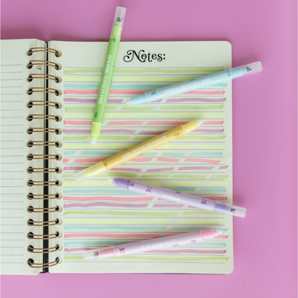Book Club Erasable Highlighter Set