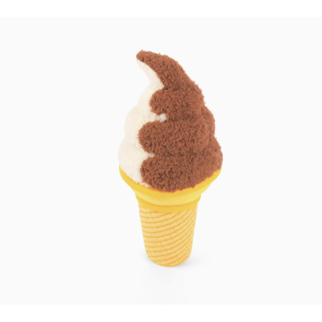 Swirls N Slobbers Soft Serve Snack Attack Dog Toy