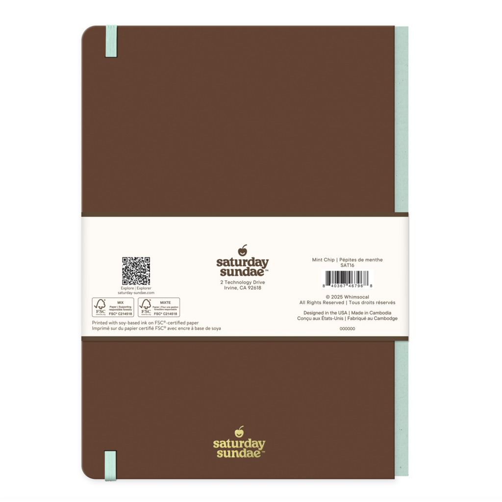 Mint Chip Sprinkles Notebook