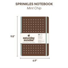 Mint Chip Sprinkles Notebook