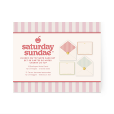 Sugar Sprinkles Cherry On Top Notecard Set