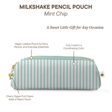 Mint Chip Milkshake Pencil Pouch