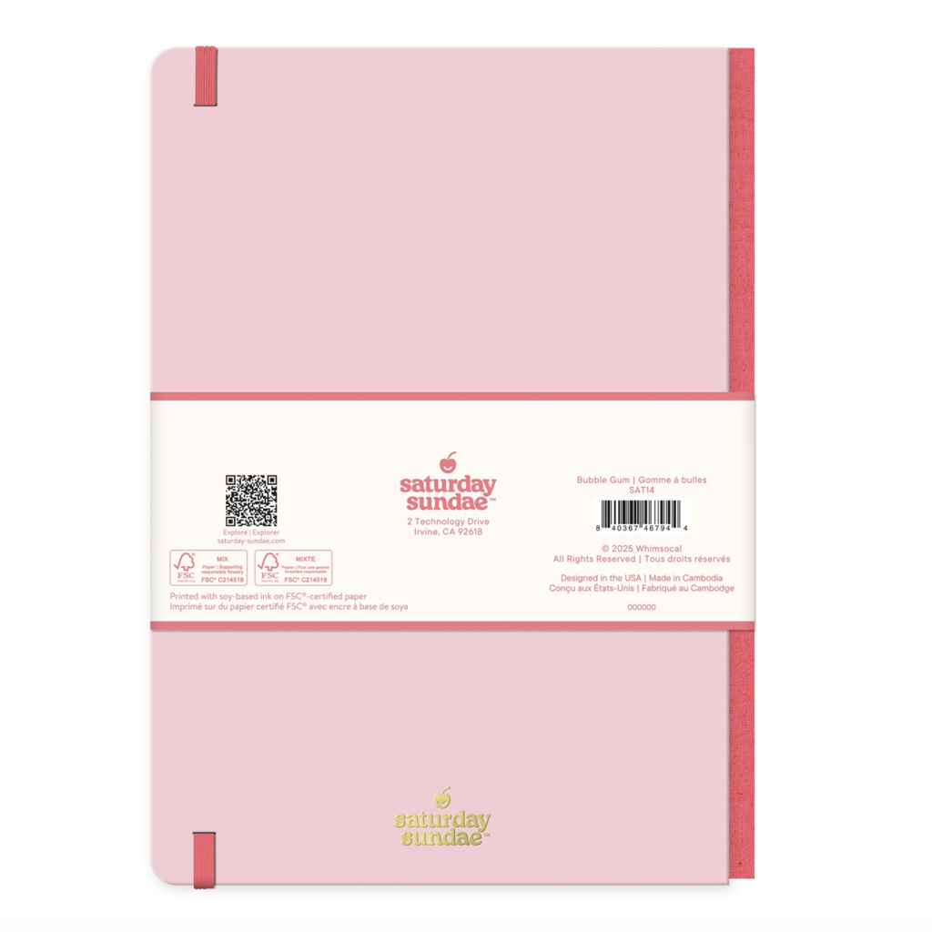 Bubble Gum Sprinkles Notebook