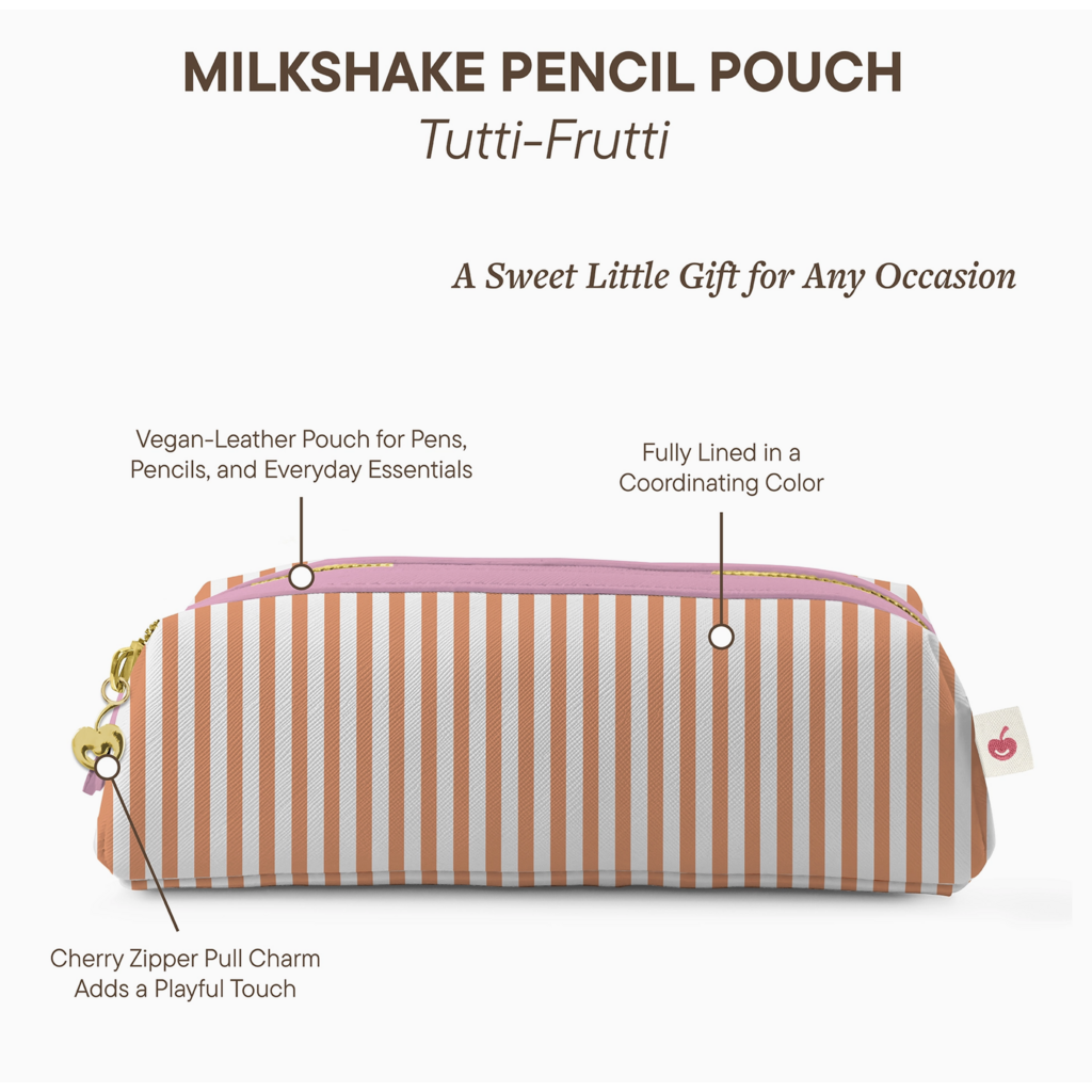 Tutti Frutti Milkshake Pencil Pouch
