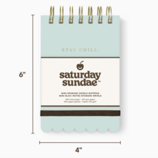 Mint Chip Mini Spumoni Swirls Notepad