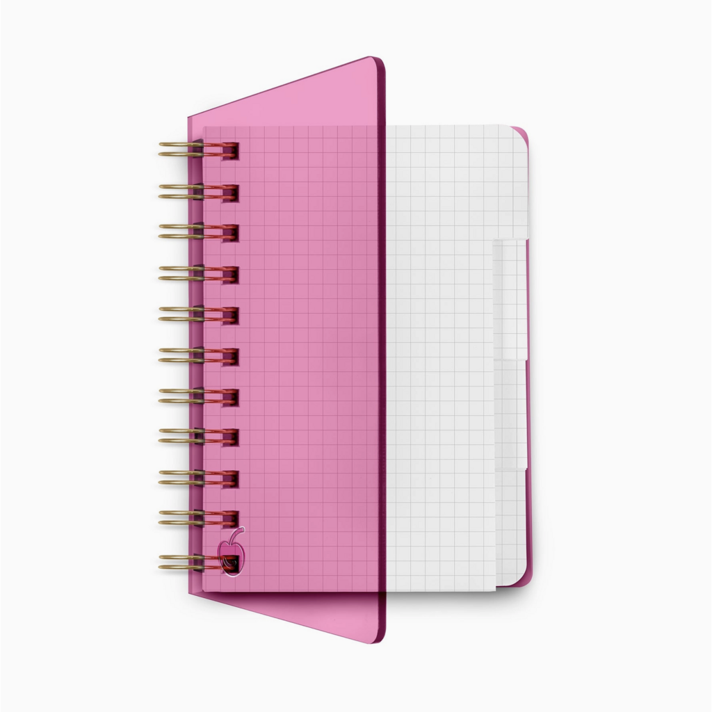Strawberry Bingsu Acrylic Notebook