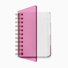 Strawberry Bingsu Acrylic Notebook