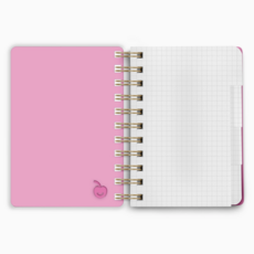 Strawberry Bingsu Acrylic Notebook