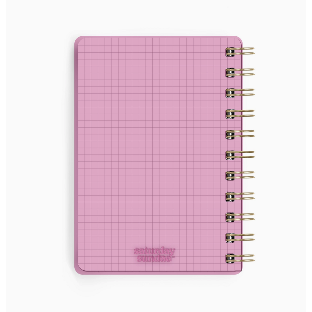 Strawberry Bingsu Acrylic Notebook