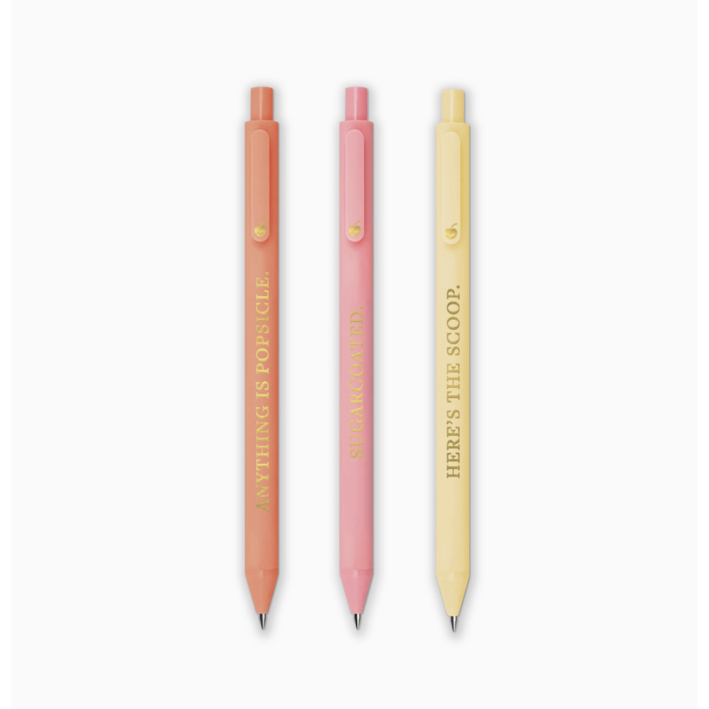 Tutti Frutti Gelato Pen Set