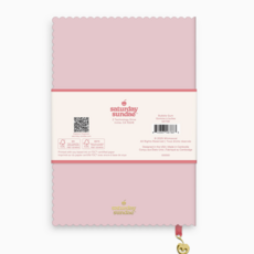 Bubble Gum Spumoni Swirls Scalloped Journal