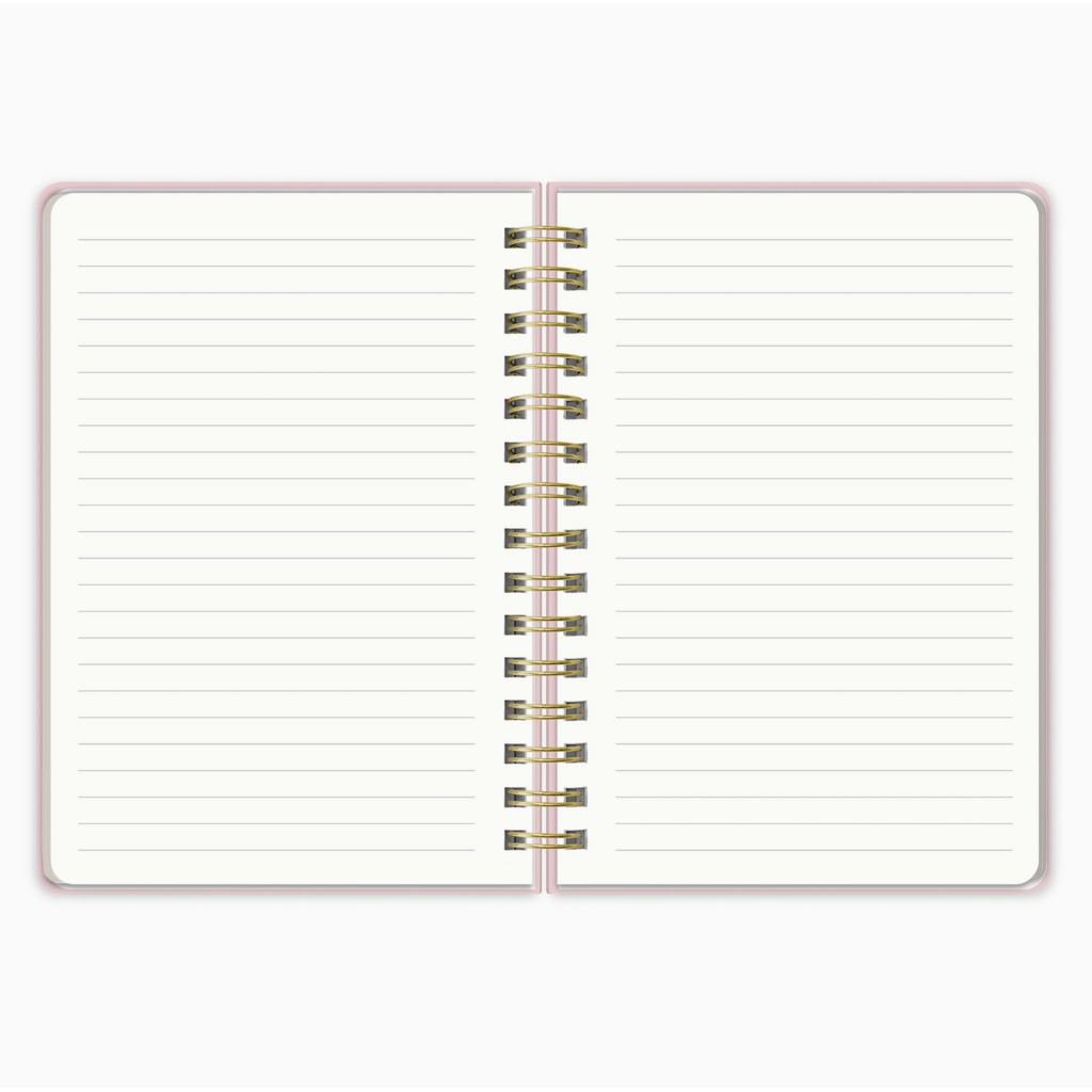 Bubble Gum Mini Sprinkles Spiral Notebook