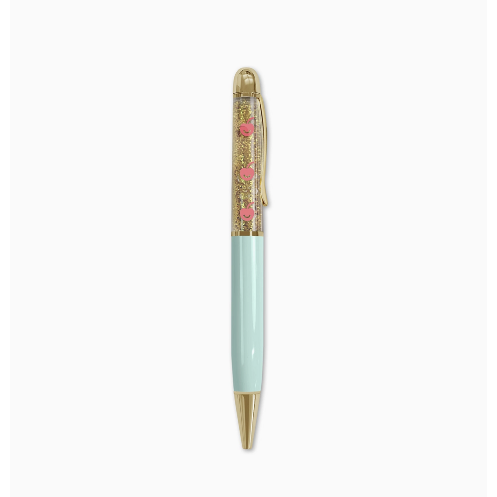 Mint Chip Cherry Smiles Floaty Ballpoint Pen