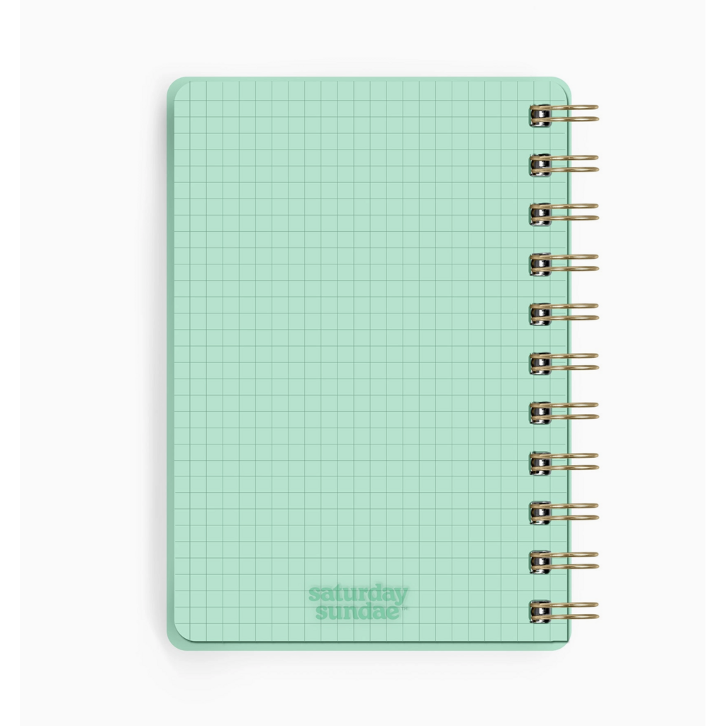 Melon Bingsu Acrylic Notebook