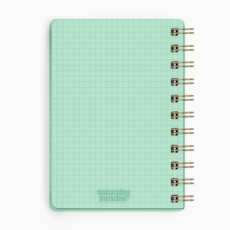 Melon Bingsu Acrylic Notebook