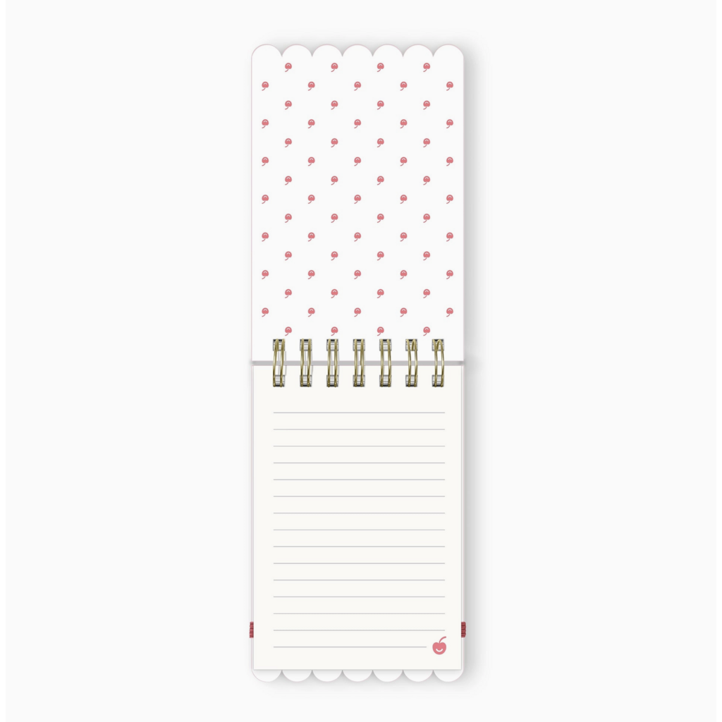 Bubble Gum Mini Spumoni Swirls Notepad