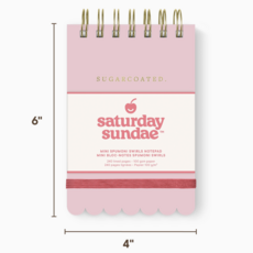 Bubble Gum Mini Spumoni Swirls Notepad