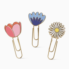 Floral Paperclips Set