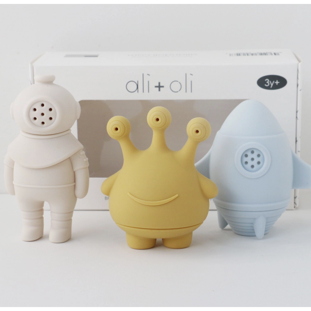 Space Bath Toy Set - 3 Piece