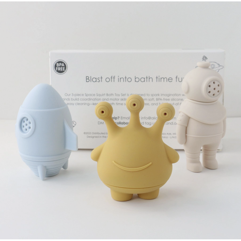 Space Bath Toy Set - 3 Piece