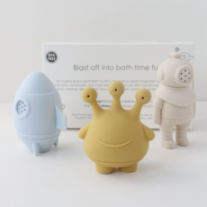 Space Bath Toy Set - 3 Piece