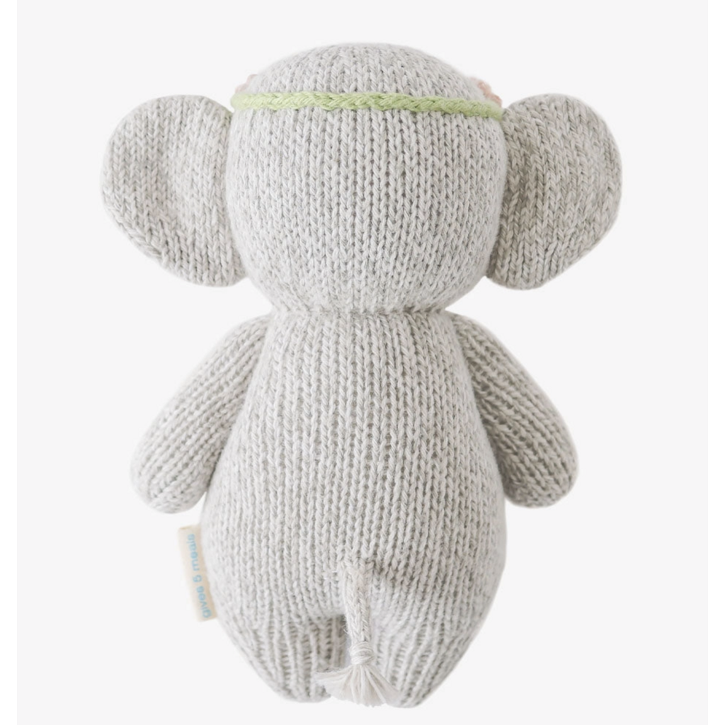 Blush Floral Baby Elephant & Flower Crown