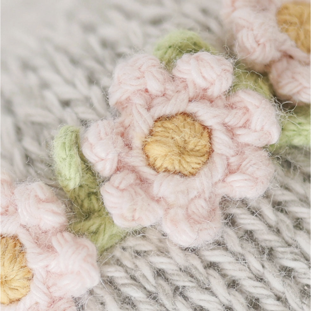 Blush Floral Baby Elephant & Flower Crown