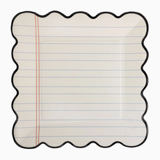 Notebook Lined Paper Plates