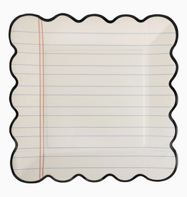 Notebook Lined Paper Plates