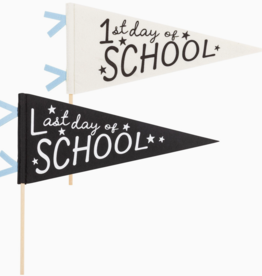 First & Last Day Of School Felt Pennant Set