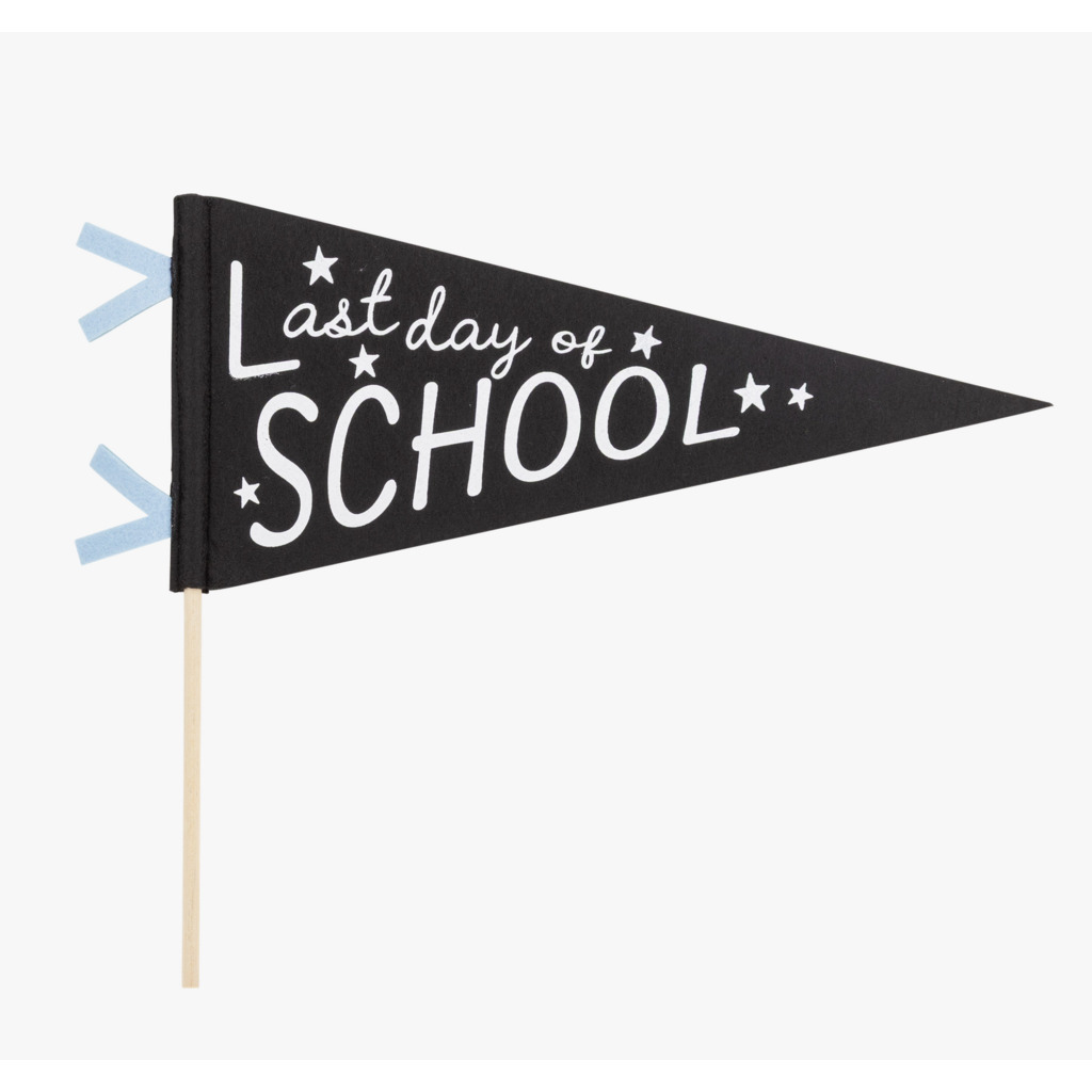 First & Last Day Of School Felt Pennant Set
