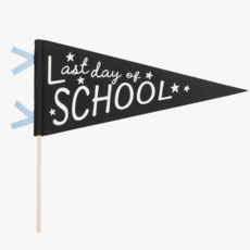 First & Last Day Of School Felt Pennant Set